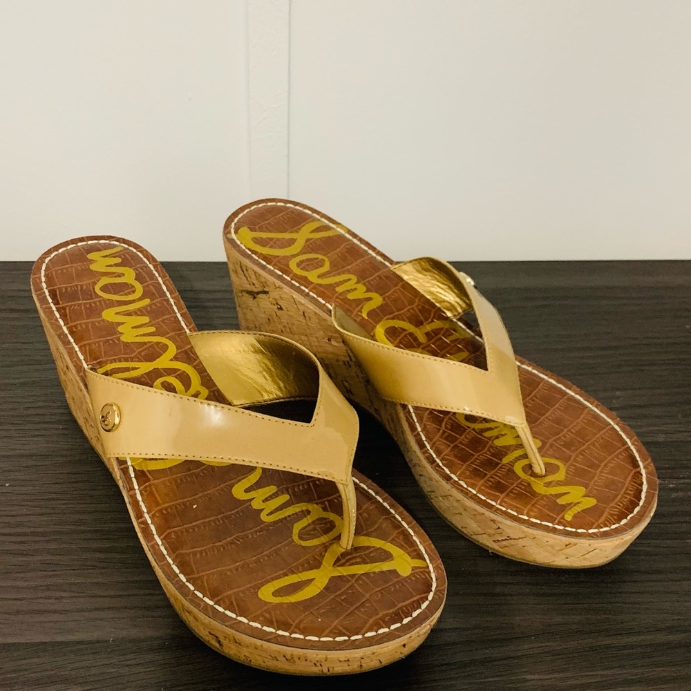 SAM EDELMAN PLATFORM SANDALS NEW WITHOUT BOX